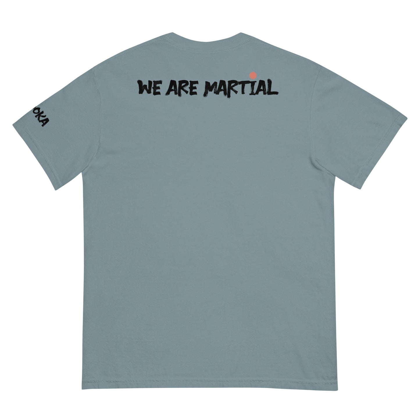 men's blue dyed t-shirt