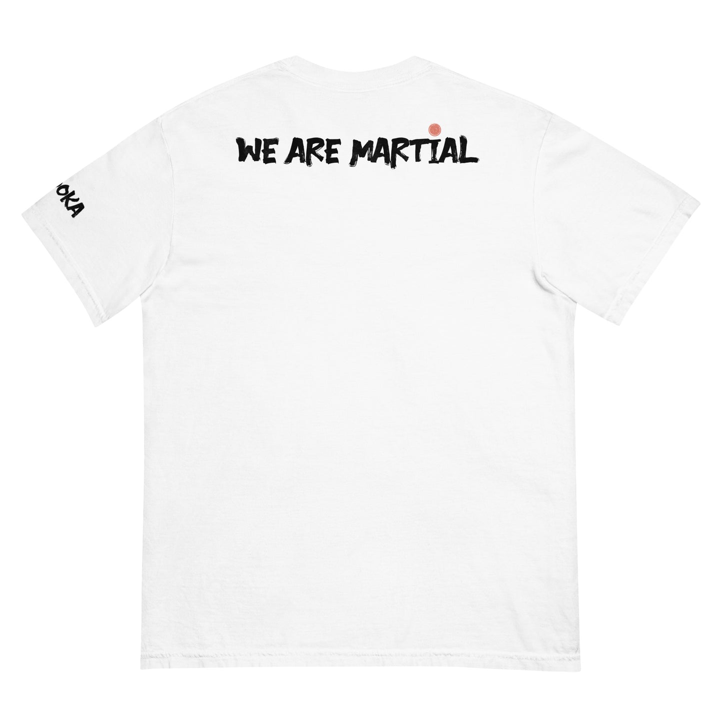 men's dyed white T-shirt