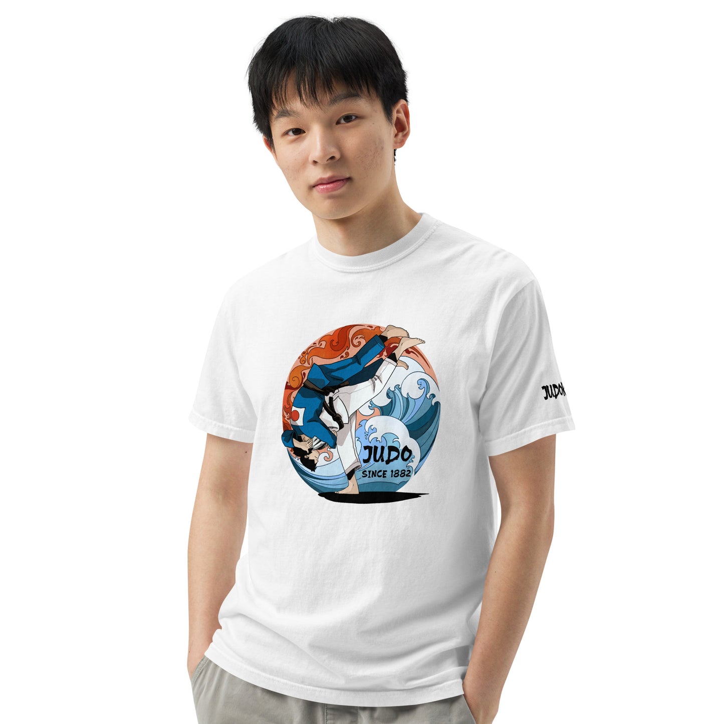 dyed white t-shirt