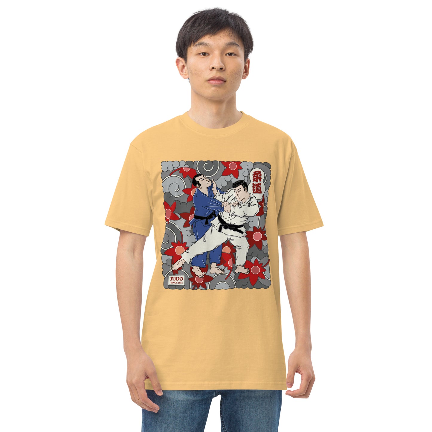 Men's t-shirt vintage gold