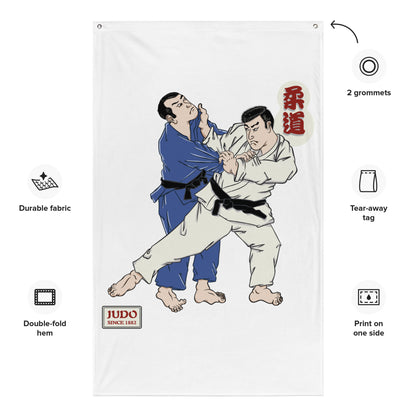 Judo white flag