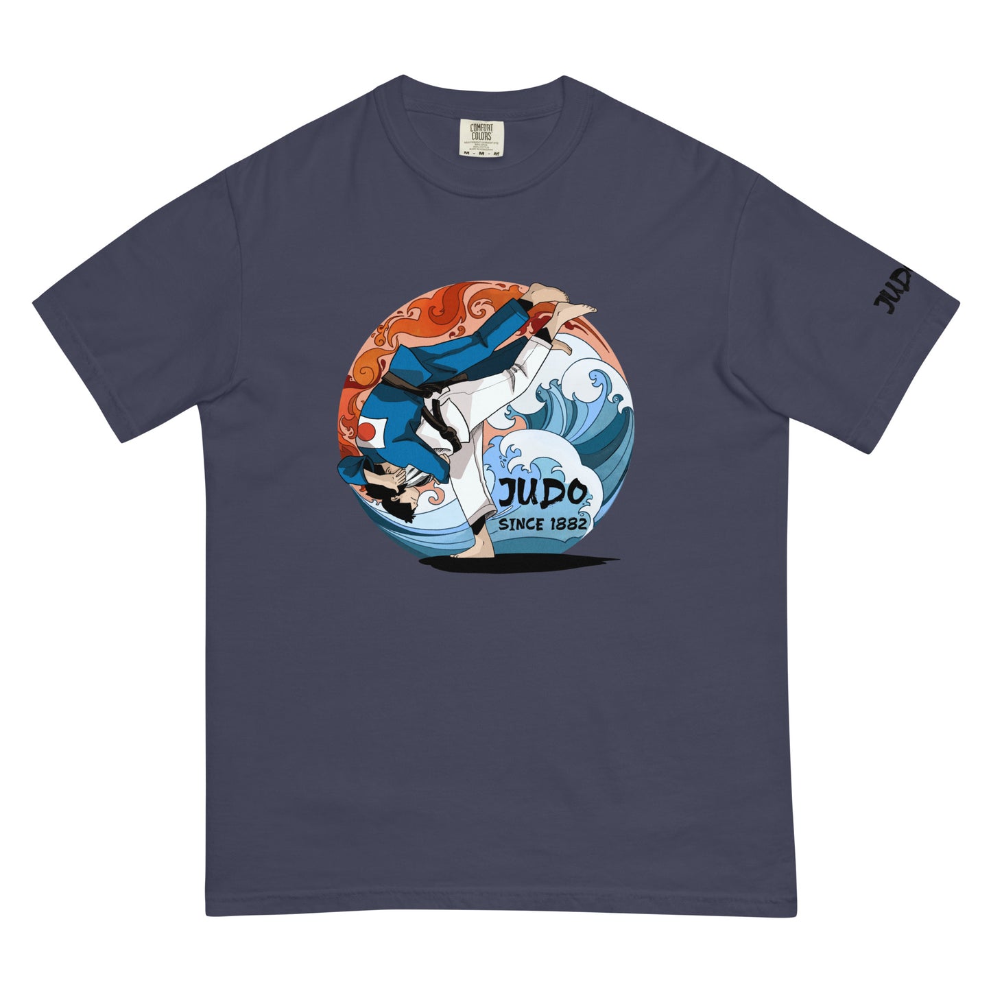 judo navy t-shirt