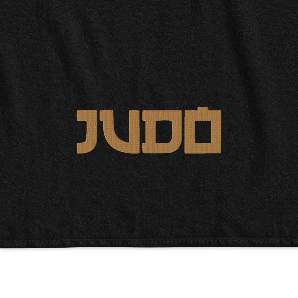 turkish black Judo towel 