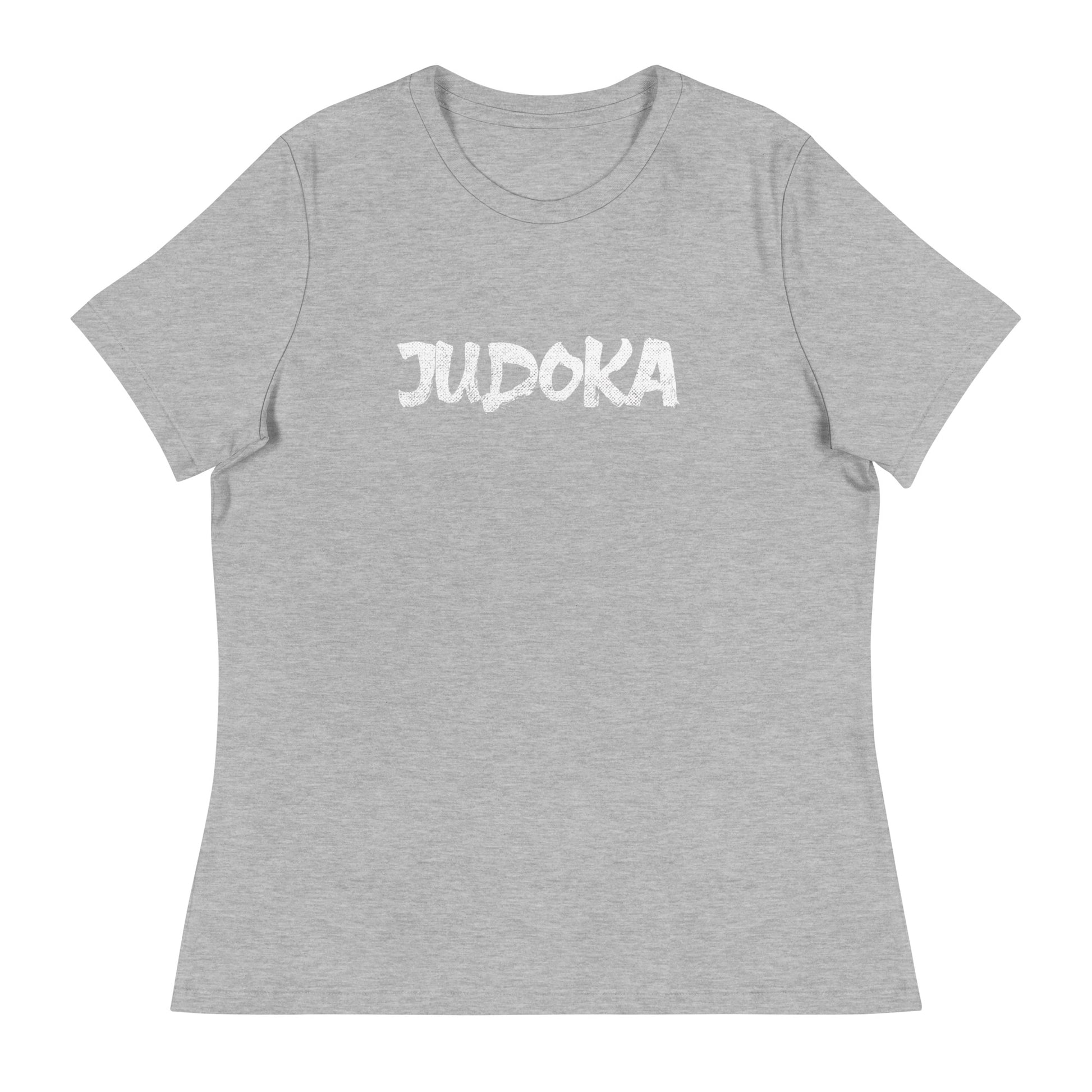 women judoka t-shirt athletic 