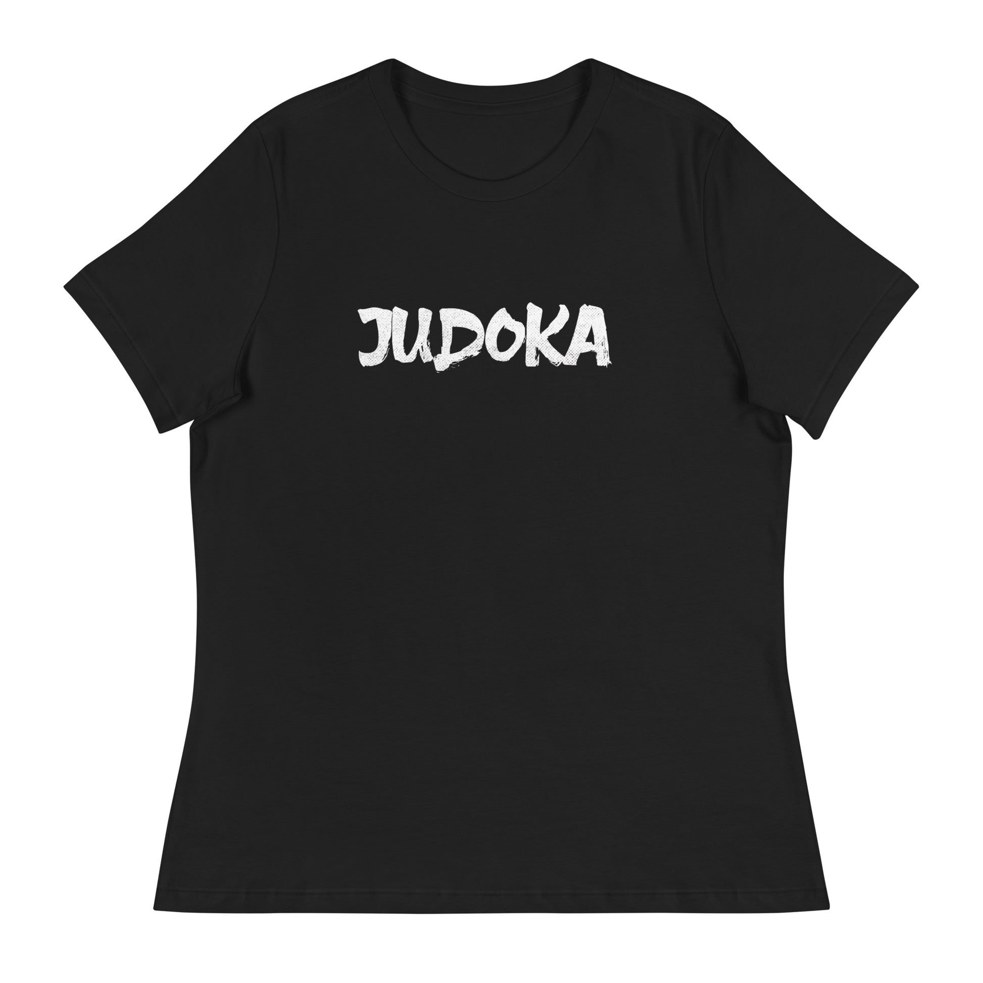 Women Judoka Black T-shirt