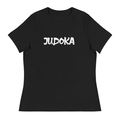 Women Judoka Black T-shirt