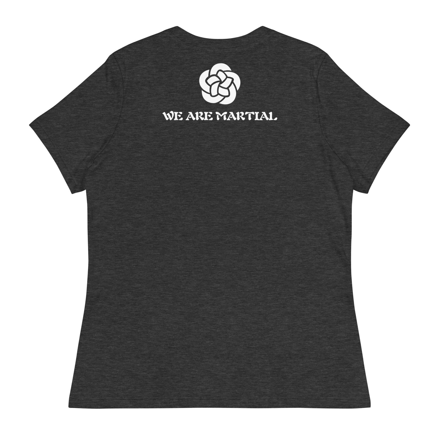 dark grey T-shirt back for women