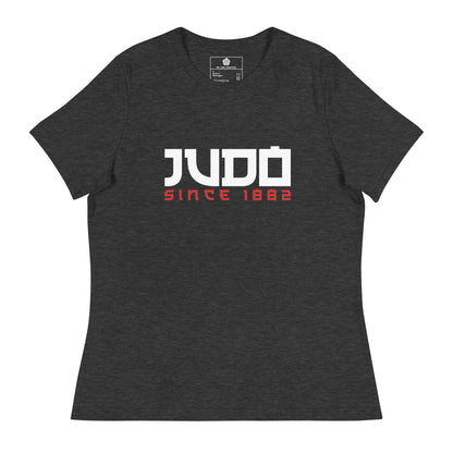 Dark grey women Judo t-shirt