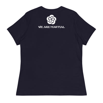 Woman Judo Navy T-shirt 