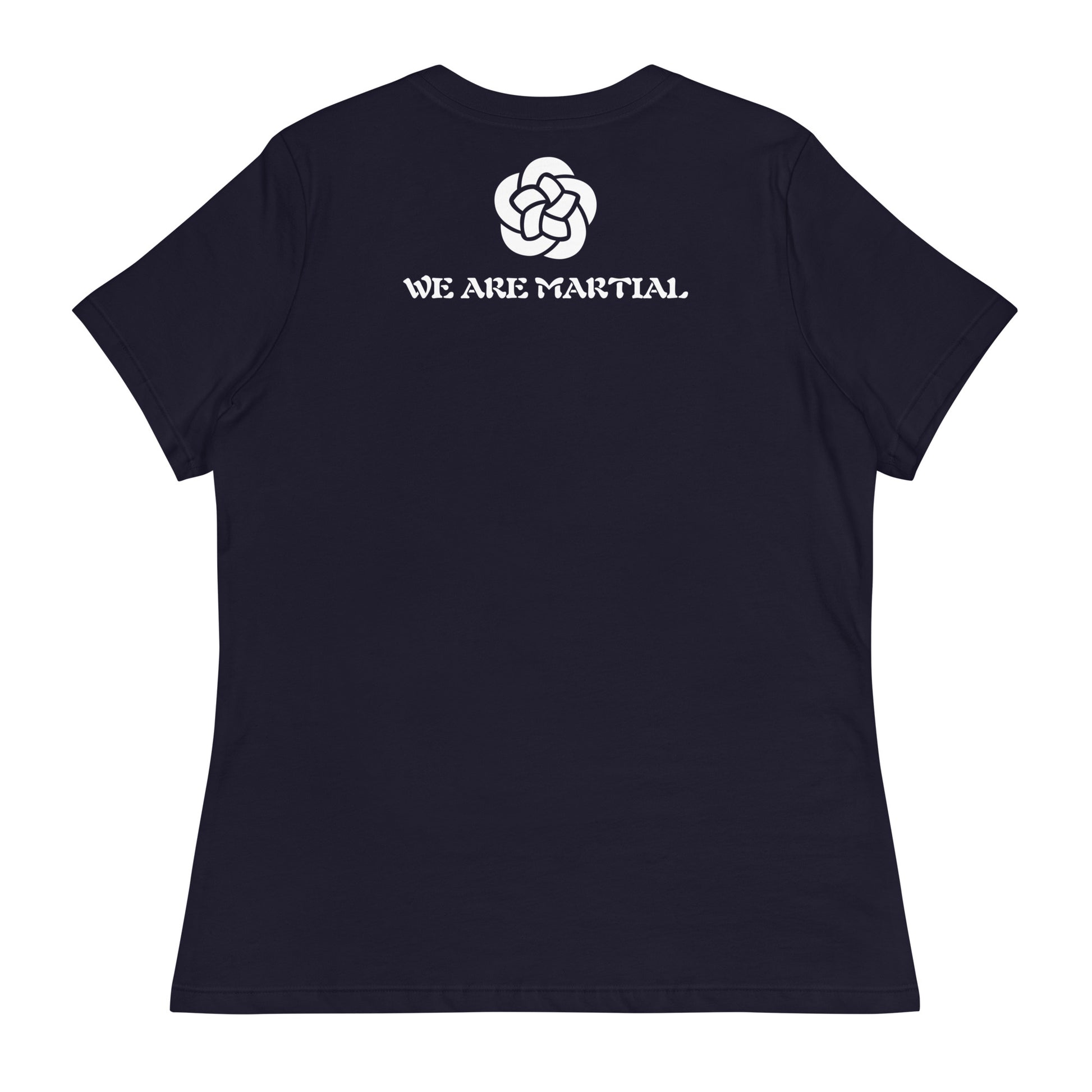 Judoka Women t-shirt Navy Back 