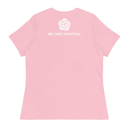 Women t-shirt pink back