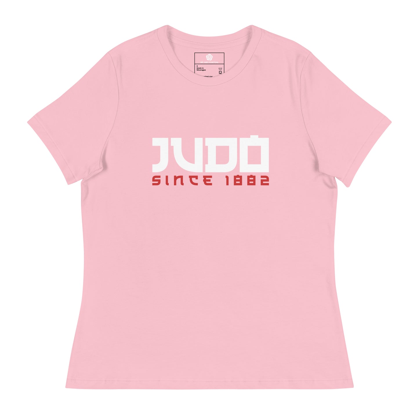 women relaxed t-shirt in pink 